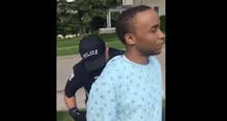 VIDEO Crnac pacijent šetao po dvorištu bolnice u SAD-u. Uhitila ga policija